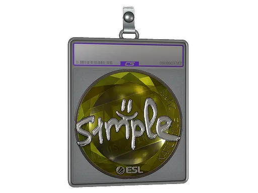 Sticker Slab | s1mple (Foil) | Katowice 2019