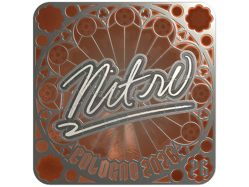 Sticker | nitr0 (Foil, Ranked) | Cologne 2026