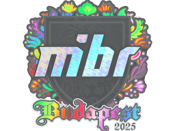Sticker | MIBR (Holo) | Budapest 2025