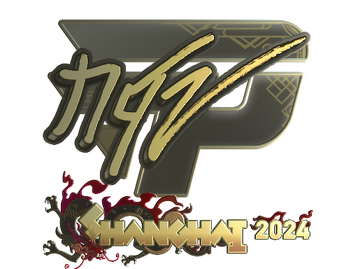 Sticker | NQZ (Gold) | Shanghai 2024