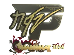 Sticker | NQZ (Gold) | Shanghai 2024