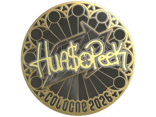 Sticker | HUASOPEEK (Gold) | Cologne 2026