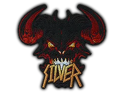 Sticker | Metal Silver Demon