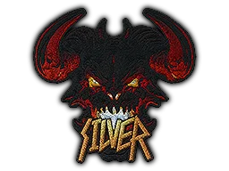 Sticker | Metal Silver Demon