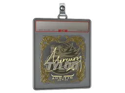 Sticker Slab | Mercury (Gold) | Austin 2025