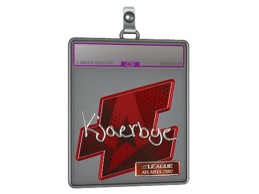 Sticker Slab | Kjaerbye (Foil) | Atlanta 2017