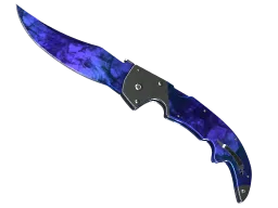★ StatTrak™ Falchion Knife | Doppler (Factory New) Sapphire