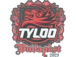 Sticker | TYLOO | Budapest 2025