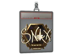Sticker Slab | Snax (Gold) | London 2018