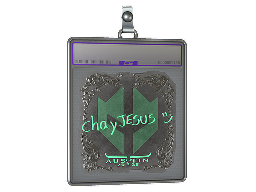 Sticker Slab | chayJESUS (Foil) | Austin 2025