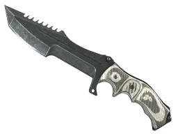 ★ StatTrak™ Huntsman Knife | Black Laminate (Factory New)