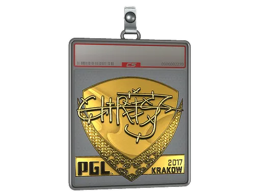 Sticker Slab | chrisJ (Gold) | Krakow 2017