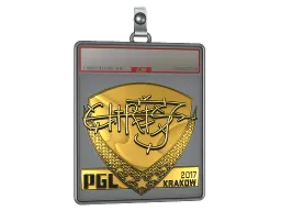 Sticker Slab | chrisJ (Gold) | Krakow 2017
