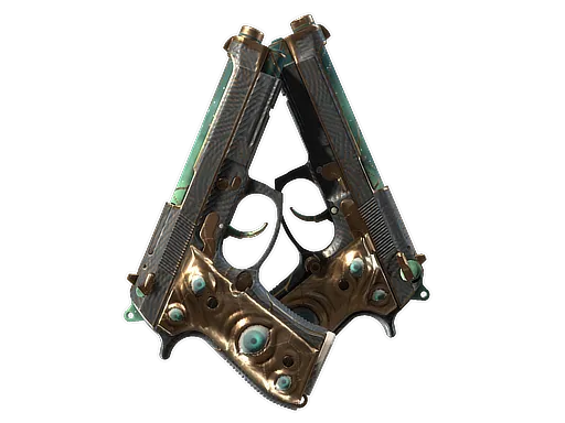 StatTrak™ Dual Berettas | Angel Eyes (Battle-Scarred)
