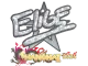 Sticker | EliGE (Glitter) | Shanghai 2024 CS2 skin