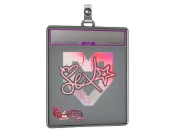 Sticker Slab | dexter (Holo) | Paris 2023