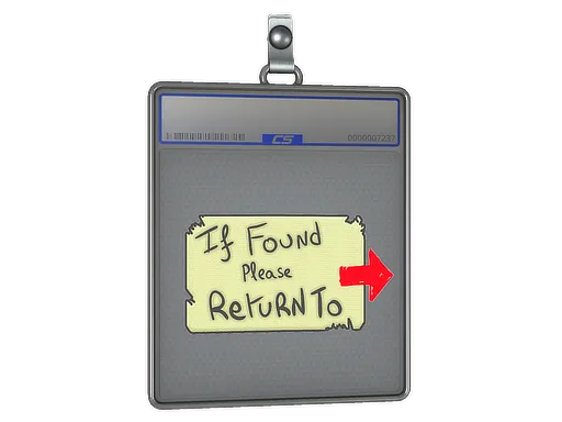 Sticker Slab | Please Return To