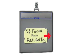Sticker Slab | Please Return To