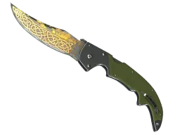 ★ StatTrak™ Falchion Knife | Lore (Battle-Scarred)