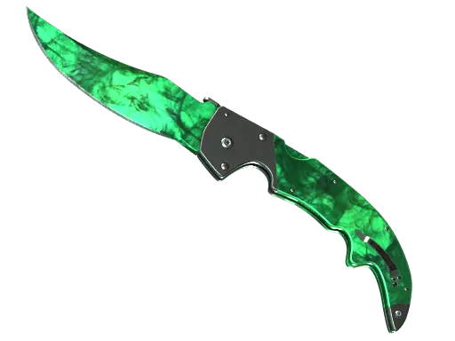 ★ StatTrak™ Falchion Knife | Gamma Doppler (Factory New) Emerald