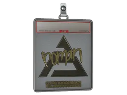 Sticker Slab | roman (Gold) | Copenhagen 2024