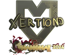 Sticker | xertioN (Gold) | Shanghai 2024