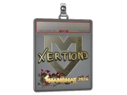 Sticker Slab | xertioN (Gold) | Shanghai 2024