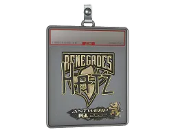 Sticker Slab | hatz (Gold) | Antwerp 2022