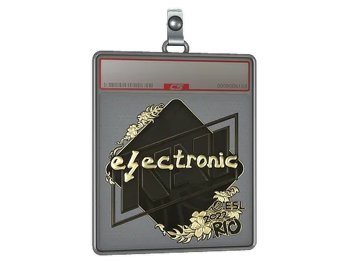 Sticker Slab | electronic (Gold) | Rio 2022