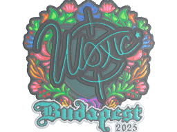 Sticker | woxic (Embroidered) | Budapest 2025