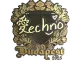 Sticker | Techno4K (Gold) | Budapest 2025 CS2 skin