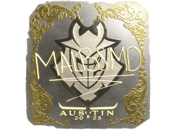 Sticker | malbsMd (Gold) | Austin 2025