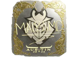 Sticker | malbsMd (Gold) | Austin 2025
