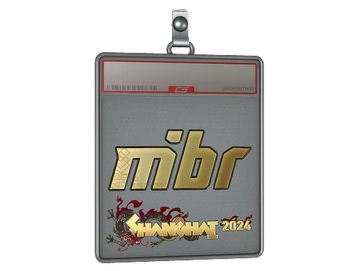Sticker Slab | MIBR (Gold) | Shanghai 2024