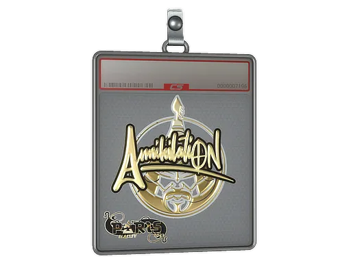 Sticker Slab | ANNIHILATION (Gold) | Paris 2023
