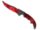 ★ StatTrak™ Falchion Knife | Doppler (Minimal Wear)