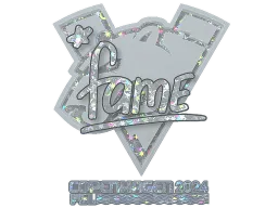 Sticker | fame (Glitter) | Copenhagen 2024