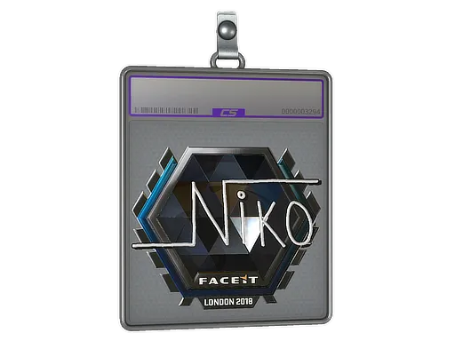 Sticker Slab | niko (Foil)  | London 2018