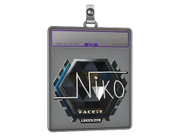Sticker Slab | niko (Foil)  | London 2018
