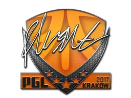 Sticker | flusha | Krakow 2017