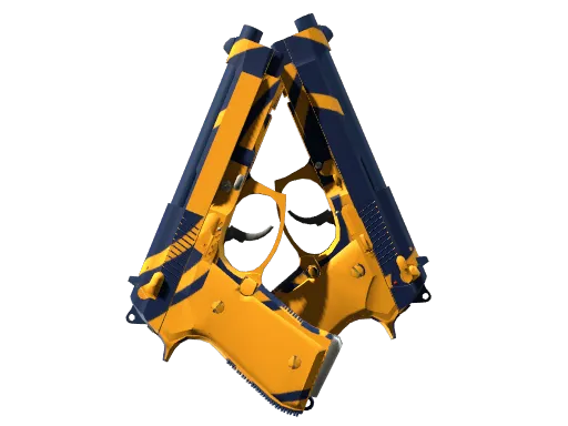 StatTrak™ Dual Berettas | Marina (Minimal Wear)