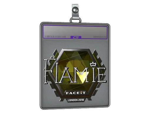 Sticker Slab | flamie (Foil) | London 2018