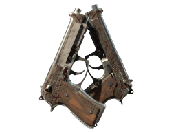 Dual Berettas | Pyre (Battle-Scarred)