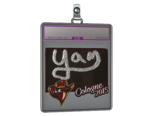 Sticker Slab | yam (Foil) | Cologne 2015