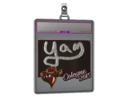 Sticker Slab | yam (Foil) | Cologne 2015