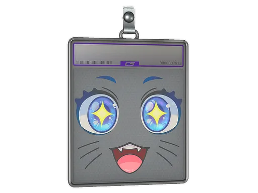 Sticker Slab | Kawaii Eyes (Glitter)