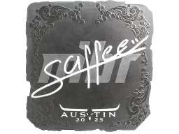 Sticker | saffee (Foil) | Austin 2025