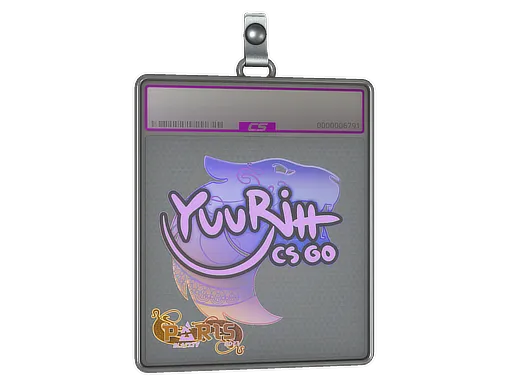 Sticker Slab | yuurih (Holo) | Paris 2023