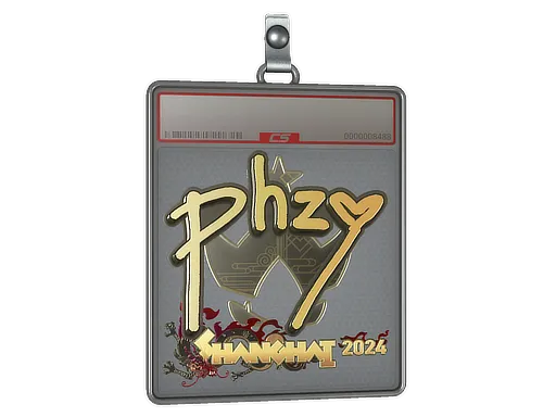 Sticker Slab | phzy (Gold) | Shanghai 2024