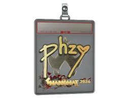 Sticker Slab | phzy (Gold) | Shanghai 2024
